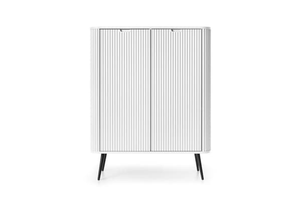 FURNLUX SKÄNK ZOVA VIT & SVART 103CM