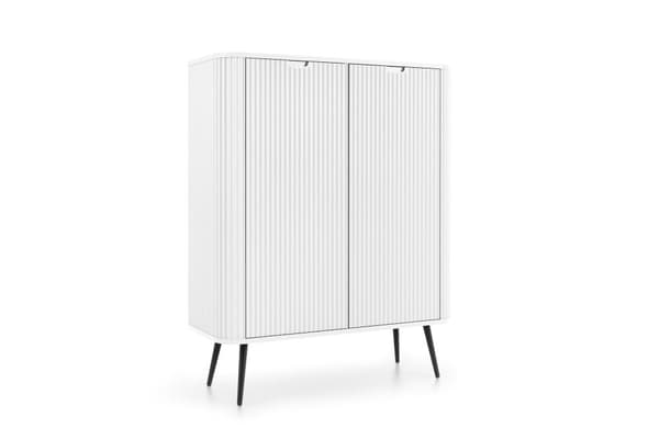 FURNLUX SKÄNK ZOVA VIT & SVART 103CM