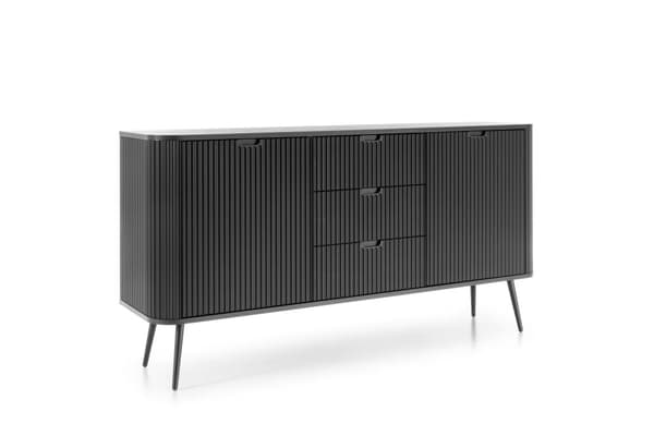 FURNLUX SIVUPÖYTÄ ZOVA MUSTA 168CM
