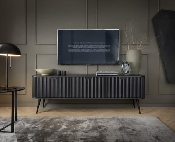 FURNLUX TV-TELINE ZOVA MUSTA 168CM