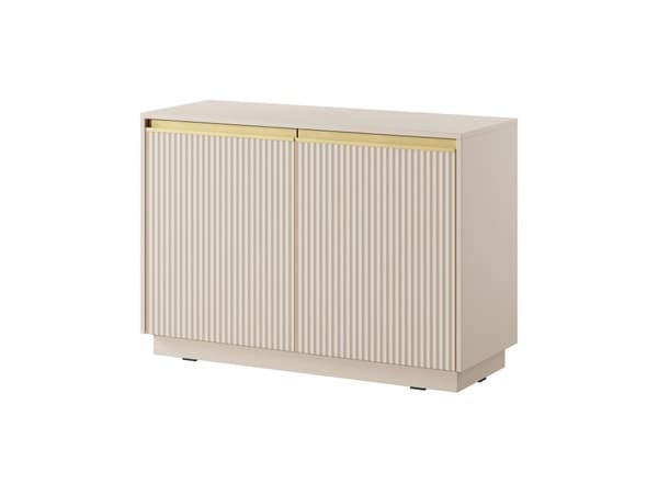 FURNLUX LIPASTO KUNINKAALLINEN BEIGE & KULTA 104CM