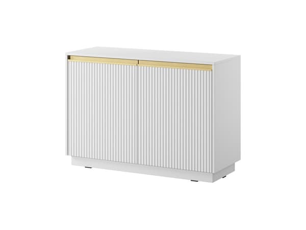 FURNLUX SKÄNK ROYAL VIT & GULD 104CM