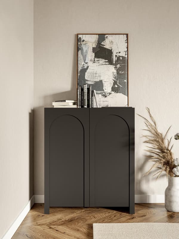 FURNLUX SKÄNK ARCO SVART 100CM