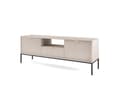 Pikkukuva 1 / 6: FURNLUX TV-TELINE AVON BEIGE & MUSTA 154CM