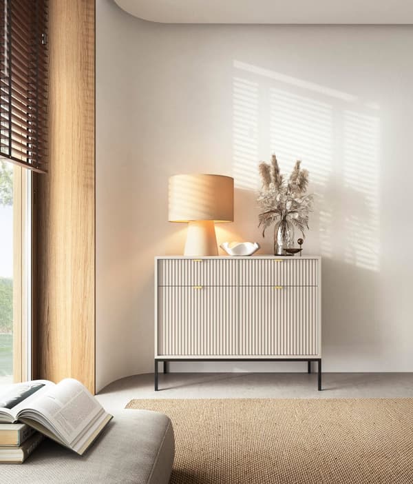 FURNLUX LIPASTO AVON BEIGE & MUSTA 104CM