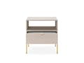 Pikkukuva 3 / 5: FURNLUX YÖPÖYTÄ AVON BEIGE & KULTA 54CM