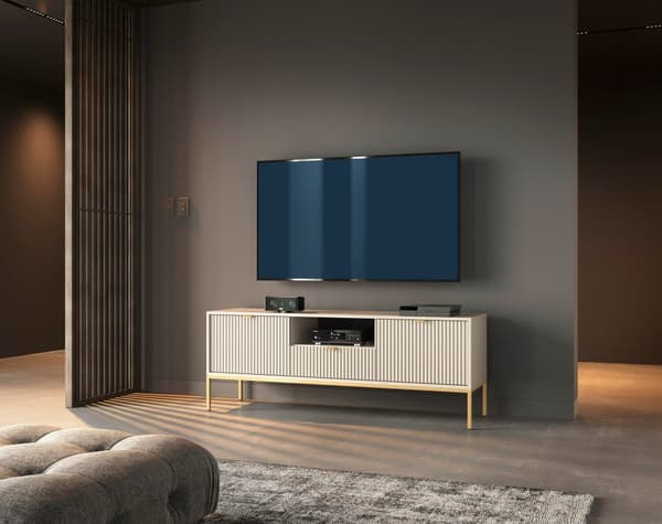 FURNLUX TV-TELINE AVON BEIGE & KULTA 154CM