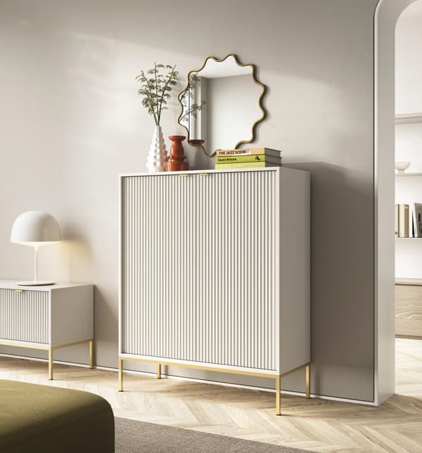 FURNLUX LIPASTO AVON BEIGE & KULTA 104CM