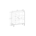 Pikkukuva 6 / 6: FURNLUX LIPASTO AVON BEIGE & KULTA 104CM