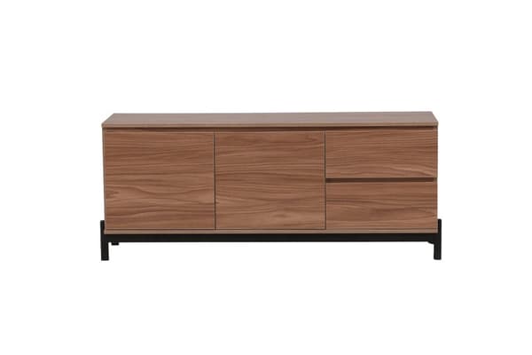 FURNLUX LIPASTO CORPUS PÄHKINÄ & MUSTA 138CM