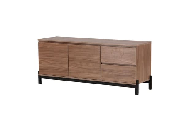 FURNLUX LIPASTO CORPUS PÄHKINÄ & MUSTA 138CM