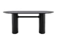 Miniatyrbillede 2 af 7: FURNLUX SPISEBORD ISOLDE SORT 90CM