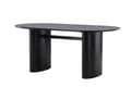Miniatyrbillede 1 af 7: FURNLUX SPISEBORD ISOLDE SORT 90CM