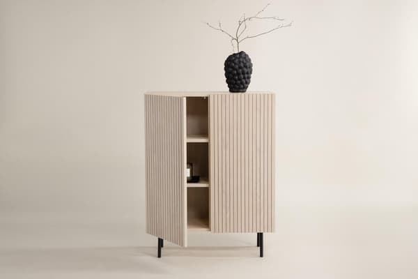 FURNLUX LIPASTO BJORKON BEIGE & MUSTA 80CM