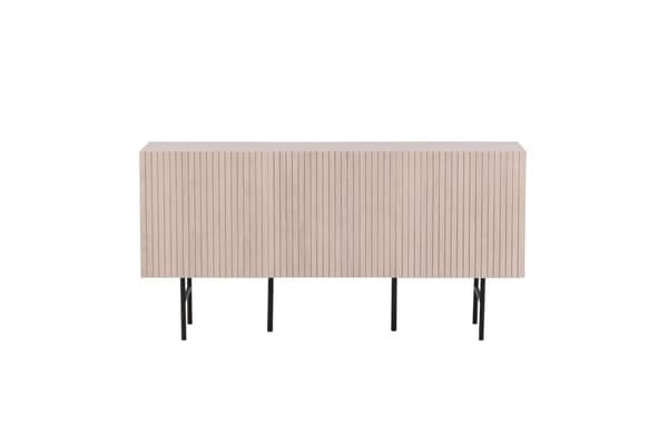 FURNLUX SIVUPÖYTÄ BJORKON BEIGE & MUSTA 150CM