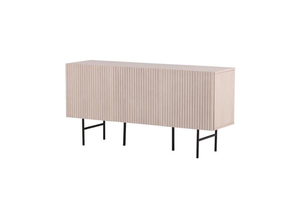 FURNLUX SIVUPÖYTÄ BJORKON BEIGE & MUSTA 150CM