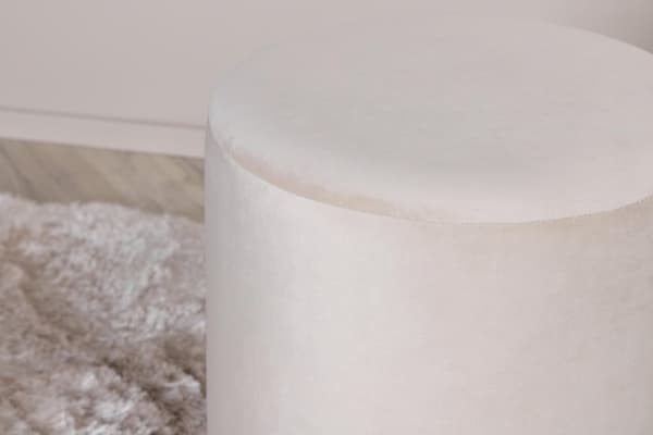 FURNLUX PUF BENJI CREME & SORT 35CM