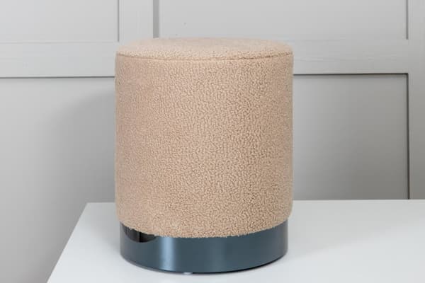 FURNLUX PUFF BENJI BEIGE & MUSTA 35CM