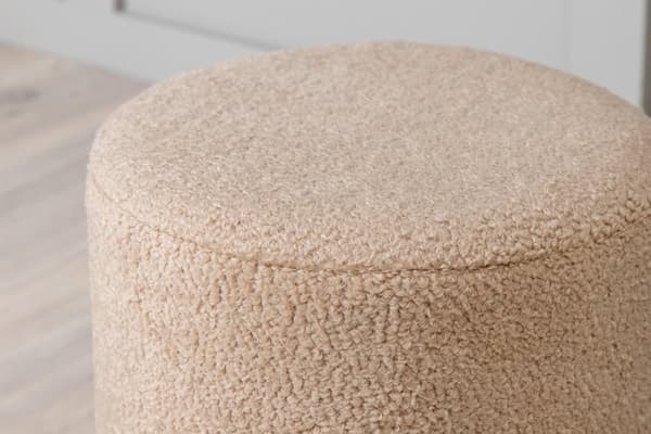 FURNLUX PUFF BENJI BEIGE & MUSTA 35CM