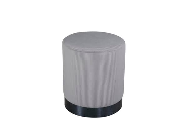 FURNLUX SITTPUFF BENJI GRÅ & SVART 35CM