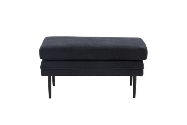 FURNLUX OTTOMAN BOM SVART 90CM