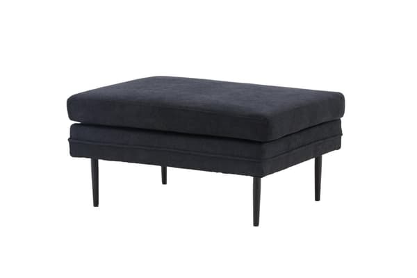 FURNLUX OTTOMAN BOM SVART 90CM