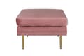 Miniatyrbillede 3 af 9: FURNLUX OTTOMAN BOOM PINK & GOLD 90CM