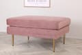 Miniatyrbillede 5 af 9: FURNLUX OTTOMAN BOOM PINK & GOLD 90CM
