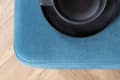 Miniatyrbild 9 av 10: FURNLUX OTTOMAN BOM BLÅ & GULD 90CM