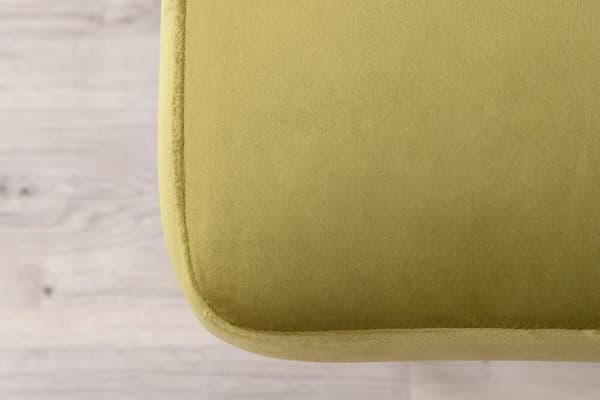 FURNLUX OTTOMAN BOOM GRØN & GULD 90CM