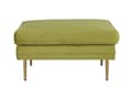Miniatyrbillede 2 af 8: FURNLUX OTTOMAN BOOM GRØN & GULD 90CM
