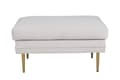 Pikkukuva 2 / 11: FURNLUX OTTOMAANIPUOMI CREME & GOLD 90CM