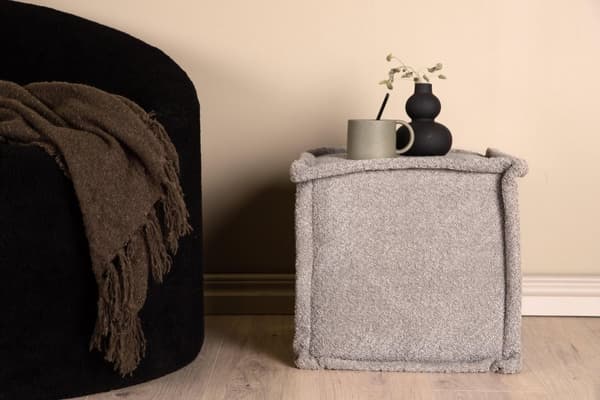 FURNLUX SITTPUFF CASTINE GRÅ 40CM