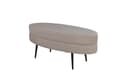 Pikkukuva 1 / 9: FURNLUX OTTOMAANI OTTO BEIGE & MUSTA 100CM