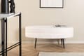 Pikkukuva 5 / 8: FURNLUX OTTOMAANI OTTO CREME & BLACK 100CM