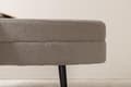 Miniatyrbild 6 av 6: FURNLUX OTTOMAN OTTO GRÅ & SVART 100CM