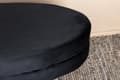 Miniatyrbillede 9 af 10: FURNLUX OTTOMAN OTTO SORT & GULD 100CM