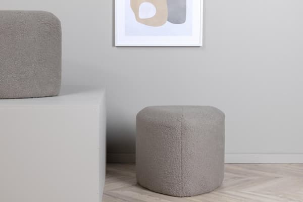 FURNLUX SITTPUFF PEG GRÅBRUN 46CM
