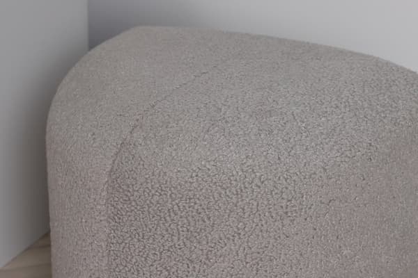 FURNLUX SITTPUFF PEG GRÅBRUN 46CM
