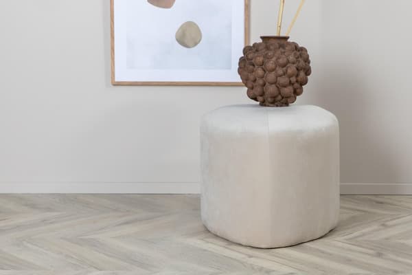FURNLUX SITTPUFF PEG CREME 46CM