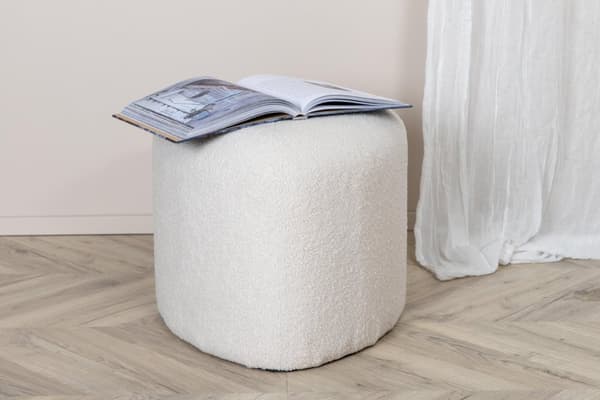 FURNLUX PUFFI PEG VALKOINEN 46CM