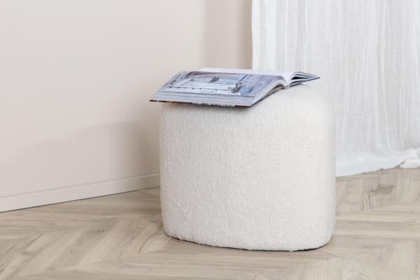 FURNLUX PUFFI PEG VALKOINEN 46CM