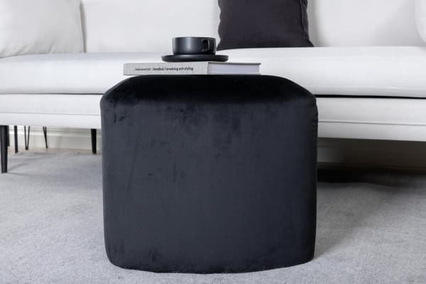 FURNLUX SITTPUFF PEG SVART 46CM