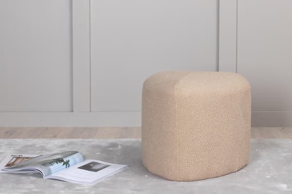 FURNLUX SITTPUFF PEG BEIGE 46CM