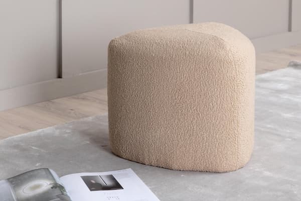 FURNLUX SITTPUFF PEG BEIGE 46CM