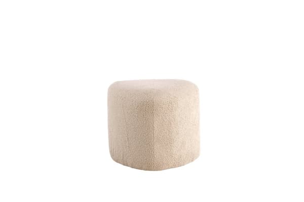 FURNLUX SITTPUFF PEG BEIGE 46CM