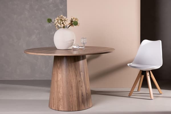 FURNLUX SPISEBORD LANZO VALNØD 120CM