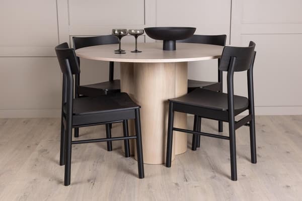 FURNLUX RUOKAPÖYTÄ OLIVIA OAK 110CM