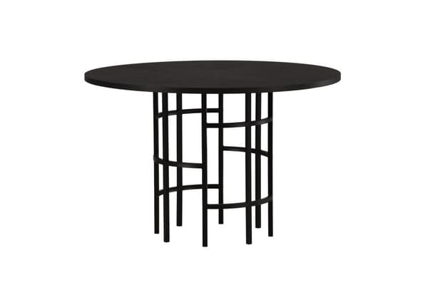FURNLUX SPISEBORD KØBENHAVN SORT 115CM