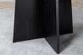 Miniatyrbild 8 av 8: FURNLUX MATBORD BOOTCUT SVART 110CM